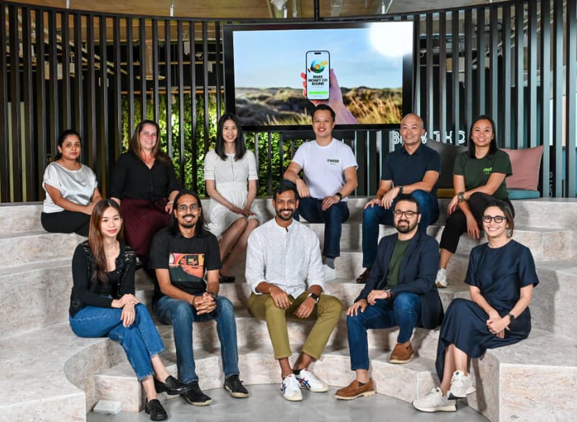 Wise team in Sinagapore office