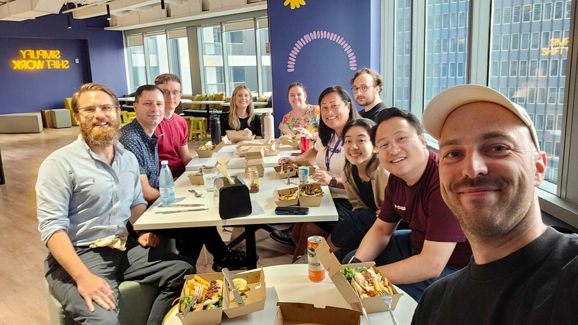 Deputy team lunch gathering